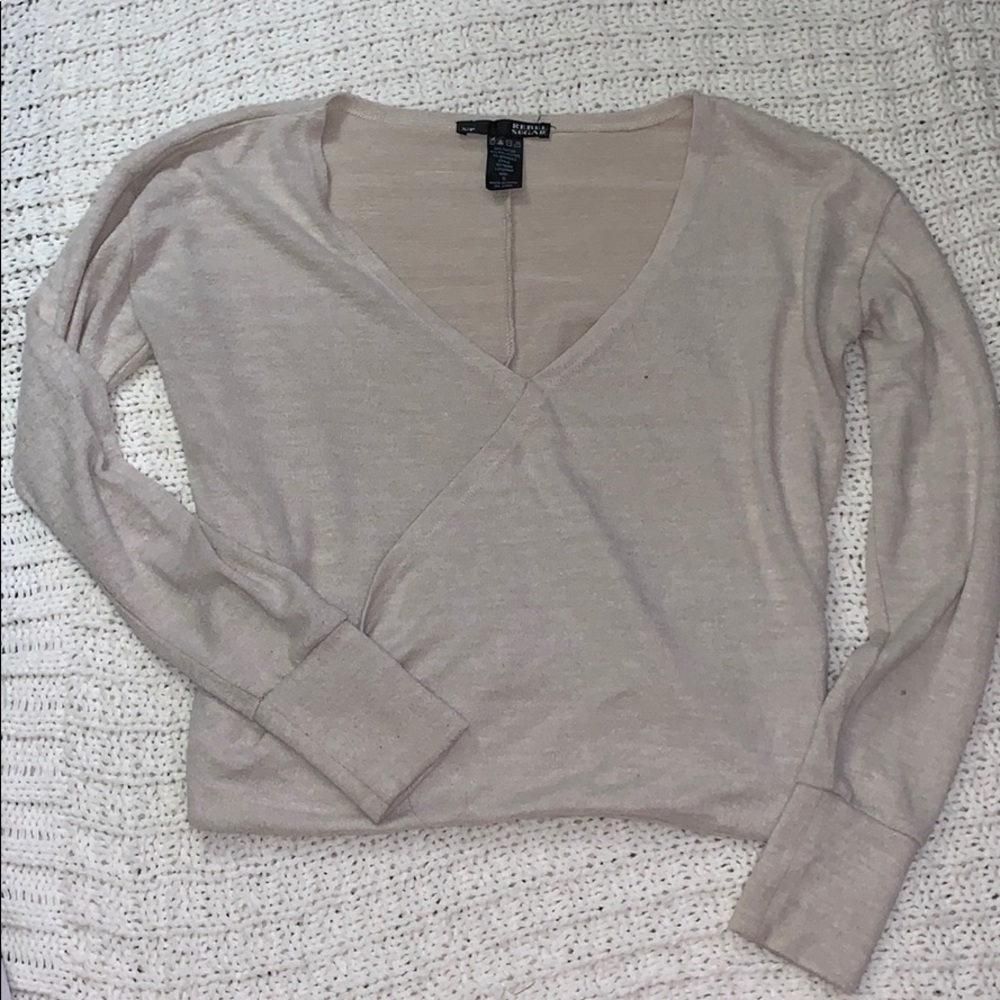 V-neck sweater
